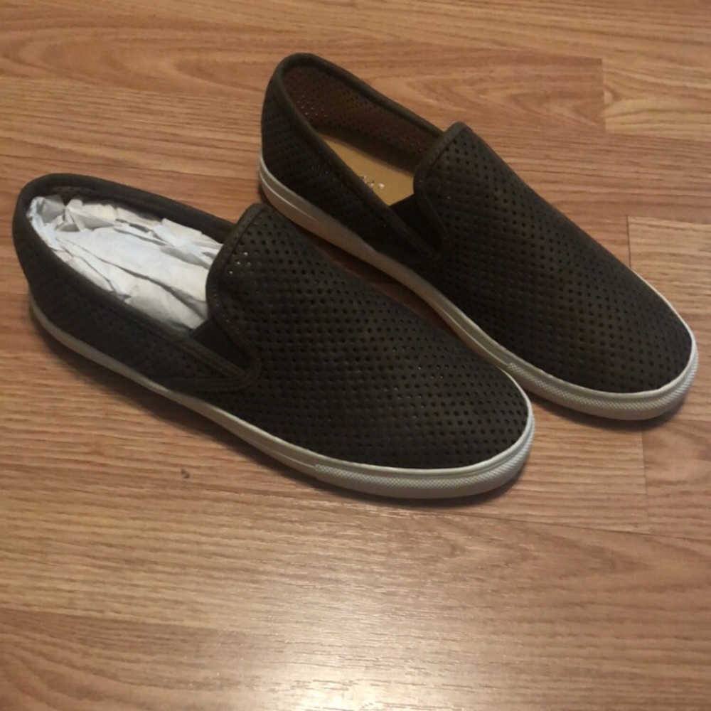 Olive sneakers